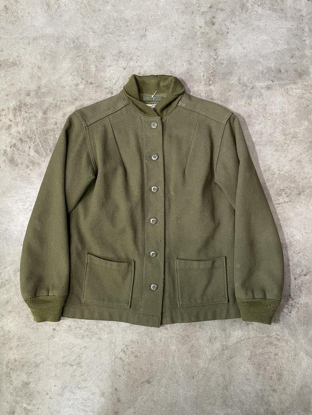 Vintage 1970s Cold Weather OG-108 ALPHA Jacket vtg 70s distressed